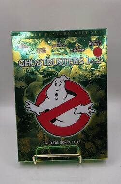 Ghostbusters 1 and 2 Double Feature Gift Box Set scrapbook Included